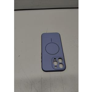 For iPhone Magnetic Case TPU + PC Shockproof Phone Cover with Electroplated Buttons - Blue 16Pro Max