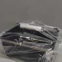 BYUNER Black Shower Caddy Portable: Plastic Bathroom Caddy Organizer with Handle and Holes, Cleaning Caddy, Hard Shower Basket Storage Tote for Toiletry, College Dorm Room Essentials for Men