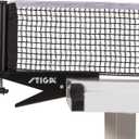 STIGA Premium Clipper 72" Regulation Table Tennis Net and Post Sets - Easy Set Up and Spring Activated Clip ping Pong net Set (black)
