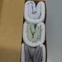 3-Pack Organic Swaddles for Newborns, Baby Sleep Sacks 0-3 Months - Baby Swaddle Wrap, Newborn Wearable Blanket, Infant Sleep Sack for Girls, Boys, Soft & Snug, Large Hook & Loop Closure (Ripple)