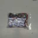 Blue LED Display Voltmeter, Square Dual Display Voltmeter and Ammeter LED Digital Voltage Gauge AC 60-500V 0-100A Current Meter Indicator (4pcs)