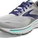 Brooks Women's Adrenaline GTS 22 Supportive Running Shoe (10.5 Narrow, Alloy/Blue/Green)