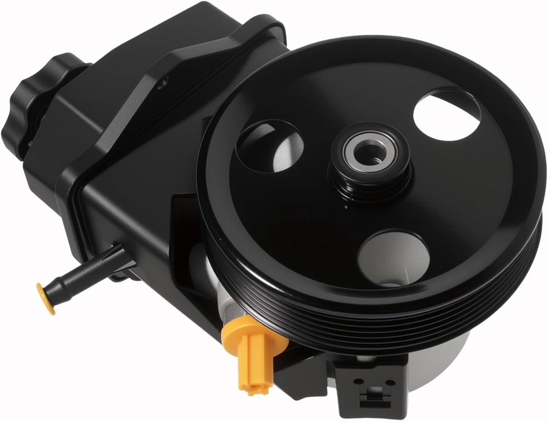 TUCAREST Power Steering Pump 96-69989 (For V6 3.5L/3.9L) Compatible With 2006-2011 Chevy Impala, 2006-2007 Monte Carlo [OE# 20-69989 N734-75144 15267585]
