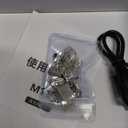 xzqioue Jewelry-Inspired Clip On Earbuds,Comfortable Fit Open Ear Clip-On Headphones,Wireless Bluetooth Ear Cuff Headphones for Women,Mini Wireless Earrings Earbuds for Running, Office, Sport & Gift