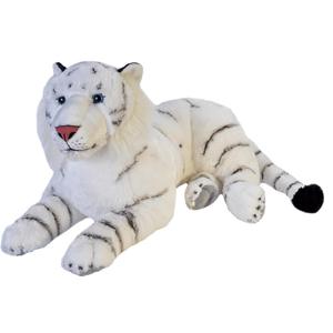 Wild Republic Jumbo White Tiger Plush, Giant Stuffed Animal, Plush Toy, Gifts for Kids, 30 Inches