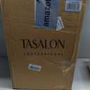 TASALON Professional Hooded Bonnet Hair Dryer Stand with Adjustable Timer, Rolling Wheels - Portable Floor Standing Dryer for Home Salon & Beauty Spa Equipment
