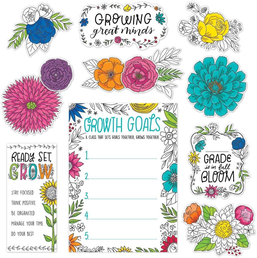 CTP Blooming Minds Bulletin Board Set for Classroom (Creative Teaching Press 10690)