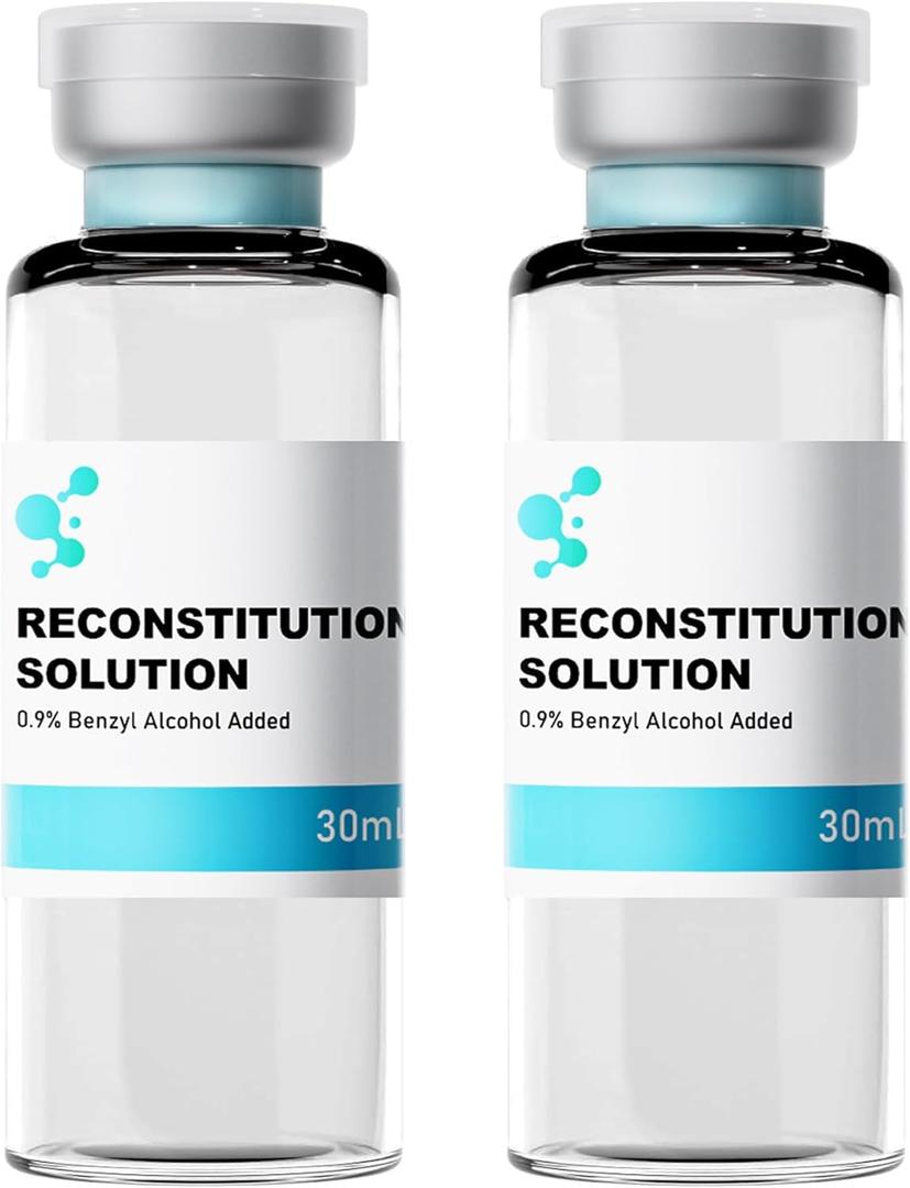 Reconstitution 2 Pack - 30ML in Premium Glass Vials | Ultra Clean | Triple Sealed (RUO)