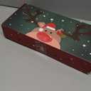 IC ICLOVER Reindeer Antlers for Cars with LED Lights, Car Reindeer Antlers & Red Nose, Glowing LED Reindeers Costume Kit, Car Christmas Decorations Xmas Gifts for Most Vehicles SUV MPV Van Truck