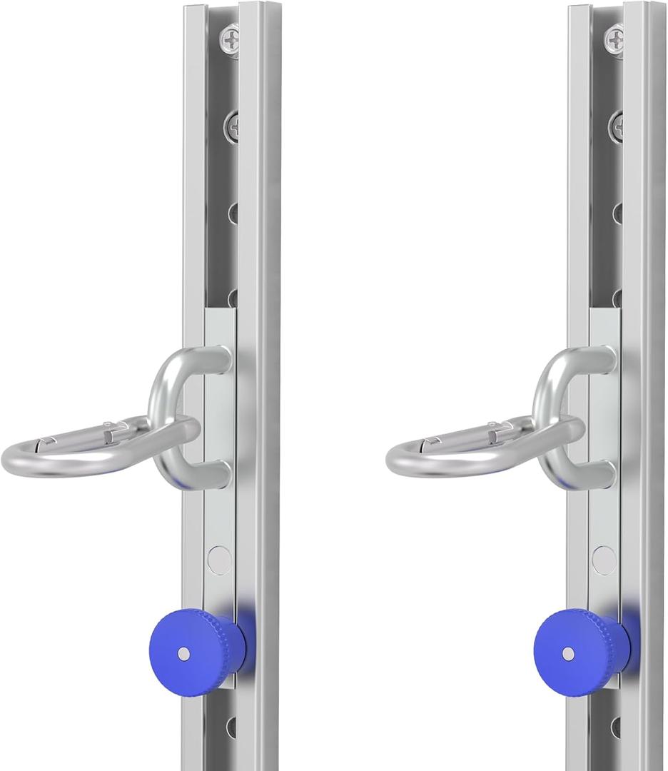 Resistance Bands Wall Anchor Exercise Equipment Platform Base (Length 40"), Adjustable Wall-Mounted Anchor Multi-Purpose Fitness System for Complete Full Body Strength Training