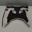 FUAMEY Dog Coat for Large Dogs,Waterproof Dog Winter Jacket with Harness Built in Puppy Cold Weather Coats Reflective Pet Vest with Zipper Warm Fleece Dogs Snowsuit Windproof Black XL (XL(chest:24in))