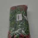 Kingsboomy Artificial Flowers for Outdoors, Faux Plants Flowers, 12 Bundles Silk Colorful Fake Flowers Eucalyptus Realistic UV Resistant for Outside Home Planter Porch Patio Yard Decor (12, Red)