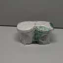 MyGift Set of 2 Mini 4-Inch Gray Cement Succulent Planters  Modern Unglazed Concrete Plant Pots with Removable Saucers