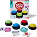 Chuckle & Roar Category and Matching Family Game Night Buzzers