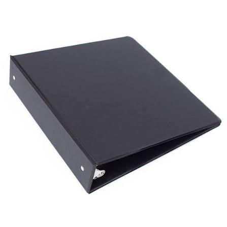 201 - Black Binder (7-1/2" x 9-7/8") for 6 x 9 1/2 Sheet Size - 1"