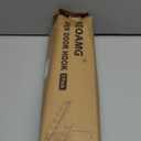 2Pack Foldable Over The Door Hanger, No Assembly Required Door Hanger Hook, Sturdy Over The Door Coat Rack, Over The Door Hooks for Hanging Clothes, Towels, Hats, Matte Black