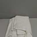 Joydeco Linen Curtains for Bedroom 63 Inch Length 2 Panels Set,37 Inch Wide Light Filtering Curtains for Living Room, Off-White Curtains with Back Tab & Rod Pockets (37x63 inch, Off-White)