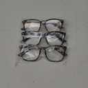 Yogo Vision Magnifying Glasses for Reading, High Magnification One Power Magnifier Readers (3 Pack: Black, Grey Leopard, Brown Havana)