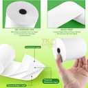 (10 Rolls) 3 1/8" x 230' Thermal Paper, Premium Quality POS Receipt Paper for Retail Business Cash Register, Fits Most Credit Card Terminal Point Of Sale