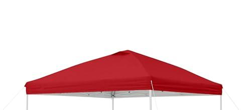 Replacement Cover Compatible with Ozark Trail 10x10 Instant Pop Up Canopy Tent, Canopy Cover ONLY,(Red)
