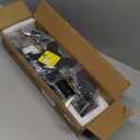 WALI Computer Monitor Wall Mount for 17 to 32 Inch Screens, Single Monitors Mount Holds up to 22lbs, Fully Adjustable Gas Spring Wall Mount Monitor Arm, 75x75/100x100mm VESA Mount (GSWM001), Black