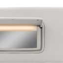 Left Driver Side Sun Visor with Light Compatible with Nissan Altima 2019 2020 2021 2022 2023 2024 Sunvisor Replacement for 96401-6CA3C(Gray)