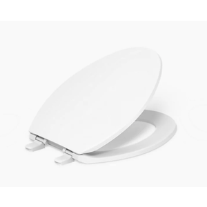 Kohler 20110-0 Grip-Tight Brevia Quiet-Close Elongated Toilet Seat White