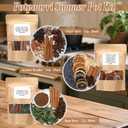 Siifert 12 Pack Winter Stovetop Potpourri Simmer Pot Kit Dried Orange Slices Cinnamon Stick Air Freshener Sachet Ingredients Bowl Filler Decor for Holiday Fragrance Housewarming Gift