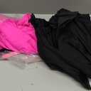 Tempt Me Plus Size Tankini Swimsuits - Women Two Piece Tankini Top with Shorts Flowy Swimsuit 2025 Bathing Suits Hot Pink, 18W