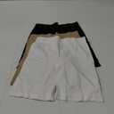 3 Pack Slip Shorts for Women Under Dress Comfortable Smooth Boyshorts Panties Biker Shorts (Medium, 3 Pack Black+white+nude)