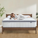 14 Inch King Size Mattress in a Box, Hybrid Cooling Gel Memory Foam & Pocketed Coils, Medium Firm, CertiPUR-US Certified, Pressure Relief, Motion Isolation