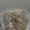 12 Pcs Seagrass Plant Basket with Plastic Liners Woven Stylish Planter Baskets Bulk Indoor Outdoor Plants Woven Wicker Baskets for Flower Pots Cover and Room Decor Small (Small,Rustic)