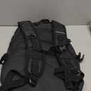 Motorcycle Backpack for Men, Waterproof Helmet Backpack with Reflective & Laptop Pocket, Large Motorcycle Bag Helmet Bag for Travel Daily Trips Office Trips, Black