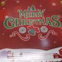 9 FT Christmas Cedar Garland, Thick Green Cypress Garlands, Real Touch Pine Garlands, Realistic Garland Christmas Decorations for Outdoor Indoor Table Mantel Railing Stair Porch Decor