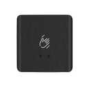 Infrared Sensor Exit Button Aluminum Alloy DC 12V 24V Wall Surface Mount IR Door Release Touch-Free Switch No Touch Exit Button with LED Indicator for Door Access Control Black