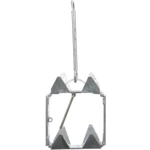 Seachoice Hot-Dipped Galvanized Steel Fold-and-Hold Anchor
