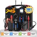 VDIAGTOOL V200 Pro Automotive Circuit Tester, Power Circuit Probe Tester Breaker Finder Tool, 12/24V Electrical Open Short Circuit Finder, Wire Tracer, AC/DC Trailer Relay Fuse Test for 99% Cars