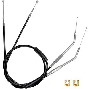 Motorcycle Throttle Cable Fit for Harley Sportster Iron XL 883 1200 X48 72 Dyna Softail Road King (39.3 inch)