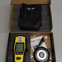 PREXISO 2-in-1 Stud Finder with Laser Level, Rechargeable Multi Surface Cross Line Laser & Wall Stud Scanners Tool for Hanging Frames & Picture, Wood Ac Wire Metal Studs Joist Pipe Detection