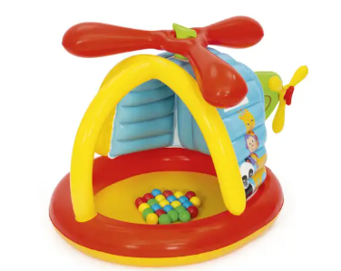 Fisher-Price Kids Helicopter Ball Pit With 25 Play Balls
