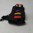 Stand Assistance Belt Patient Lift Sling Heavy Duty Transfer Sling for Movement Padded Patient Transfer Assist Belt Quicker Easier Safer Transfers & Toileting Lift Sling for Elderly (T-Black)