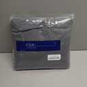 Air Mattress Sheet Set for Twin Size - 3 Piece Breathable & Cooling Sheets w/Extra Deep Pockets - Fits Inflatable & Blow Up Air Mattresses Up to 24 Inches Thick - Soft and Wrinkle Free - Dark Grey