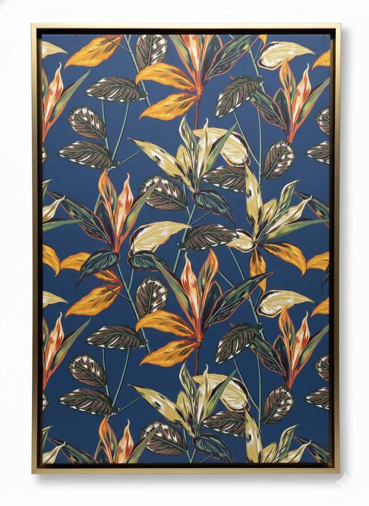 CA FR RETRO TROPICAL WALL ART 24X36