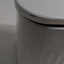 Gallon Bathroom Trash Can, White