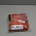 ZeeMart Macrame Style Boho Table Runner, Burnt Ochre Fall Table Runners 72 Inches Long, Farmhouse Woven Home Decor, 12x72 Inch, Dark Orange