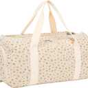 Duffle Bag for Gym Sports Women Girls Workout Travel Bag Weekender with Shoe Compartment