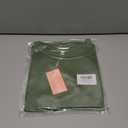 PLOKNRD Women's Casual Dress Summer Short Sleeve T-Shirt Dress Crew Neck Basic Dresses 2025 (Army Green, M)