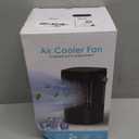 Portable Air Conditioners, 4-in-1 Mini Small Air Conditioner Evaporative Air Cooler Fan with 1000ml Water Tank, 3 Speeds & 7 LED Lights, Personal Mini AC with Timer for Bedroom, Desktop, Home, Office