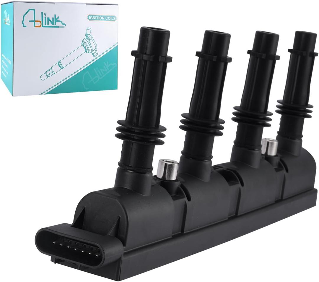 4PCS UF669 Ignition Coil Pack (1.4L L4 Only) For Buick Encore 2013-2021,Cadillac ELR 2014-2016,for Chevy Cruze 2011-2015,Cruze Limited 2016,Sonic 2012-2020,Trax 2013-2021,Volt 2011-2015 D521C 55577898