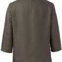 Burda Style X06034BURDA Misses' Collarless Coat and Jacket Sewing Pattern Packet, Design Code B6034, Sizes 18-28 (44-54)